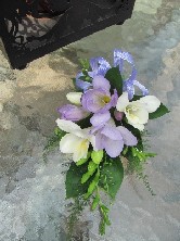 Freesia corsage